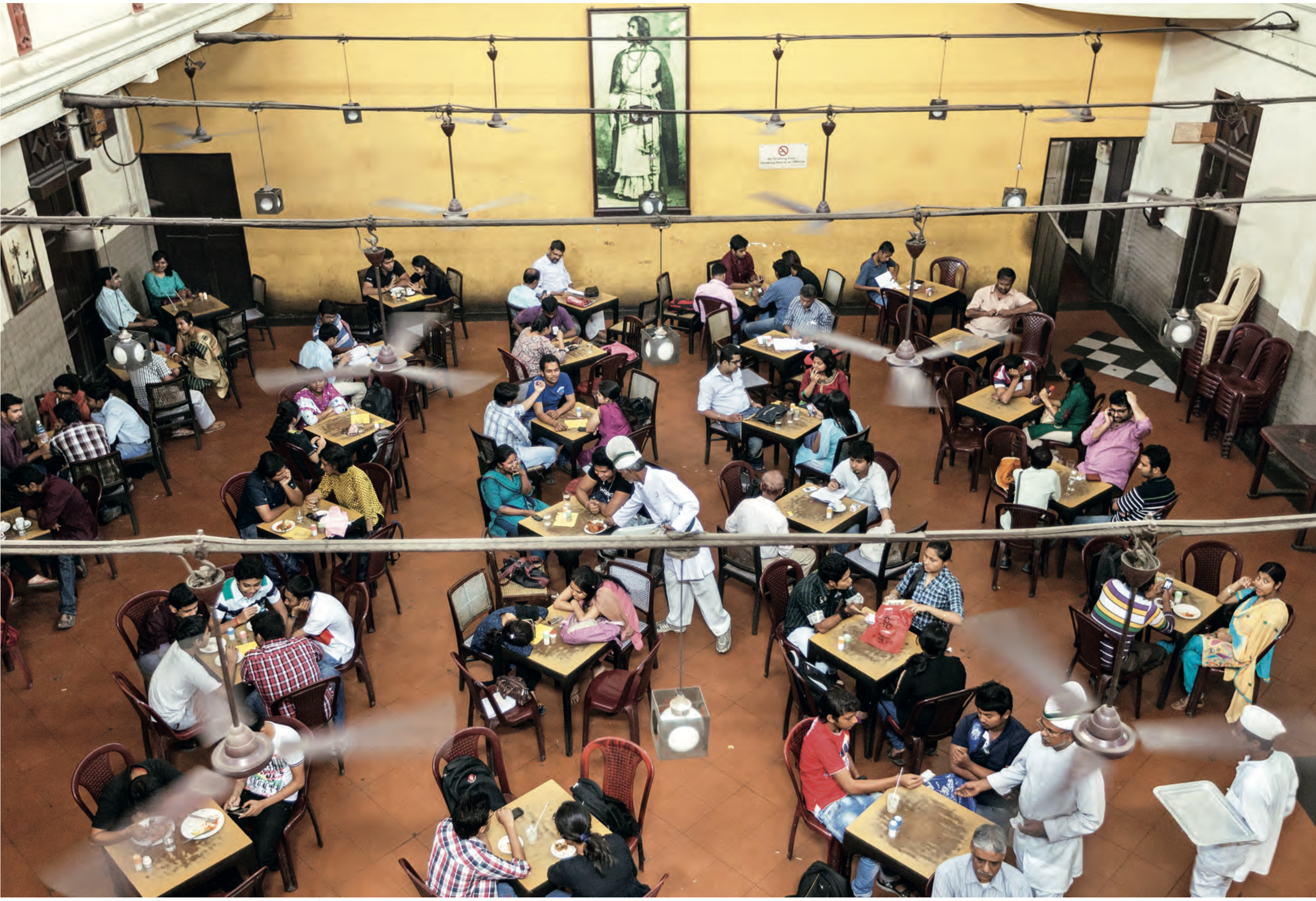 The Indian Coffee House, Kolkata, Photograph by Stuart Freedman