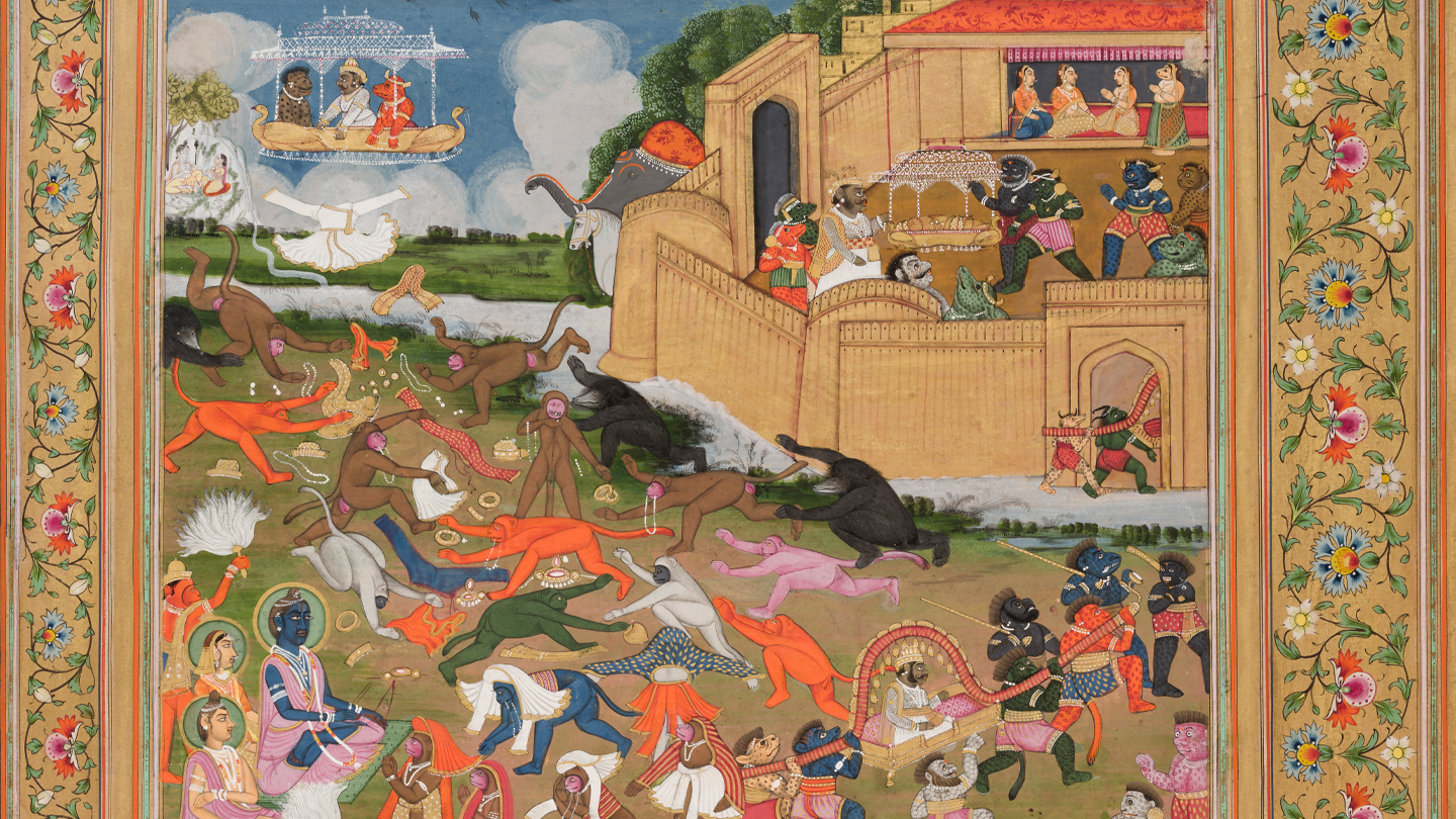 Walkthrough of Book of Gold: The Kanchana Chitra Ramayana of Banaras
